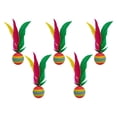 thumbnail image 4 of LOVIVER 5 Pcs Volants de Badminton Chinois pour Pratique Intérieure, 4 of 8