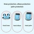 thumbnail image 2 of 6Pcs Kids Protective Gear Set Children Skating Knee Guard Elbow Pad Hand Pad For Kids 3-8 Roller Skating Skateboard, 2 of 12