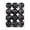 Black, variant on CHGBMOK 24Pcs Christmas Balls Ornaments for Xmas Tree Shatterproof Christmas Tree Decorations Hanging Ball Gold 6cm/2.36in x 24 Pack