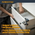 thumbnail image 7 of POWERTEC 2PK Drawer Front Installation Clamps, Cabinet Installation Clamps, Adjustable Drawer Fixing Clamp, Drawer Face Mounting Clamps, Easy and Fast Cabinet Assembly Clamps for Woodworking (71181), 7 of 7