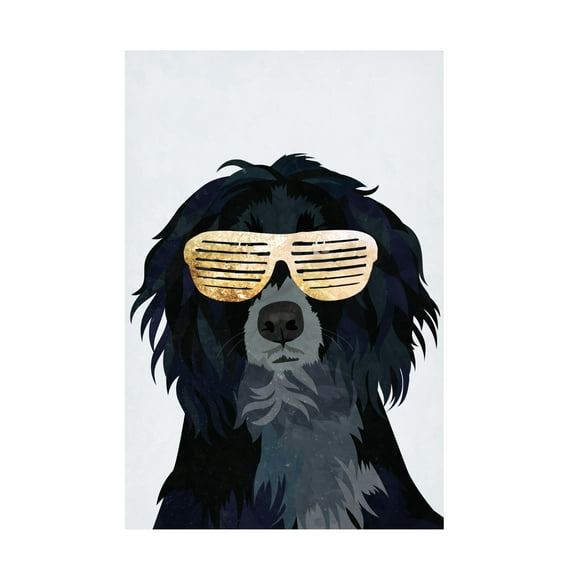 Trademark Fine Art Sarah Manovski  Hiphop Cockerspaniel Canvas Wall Art