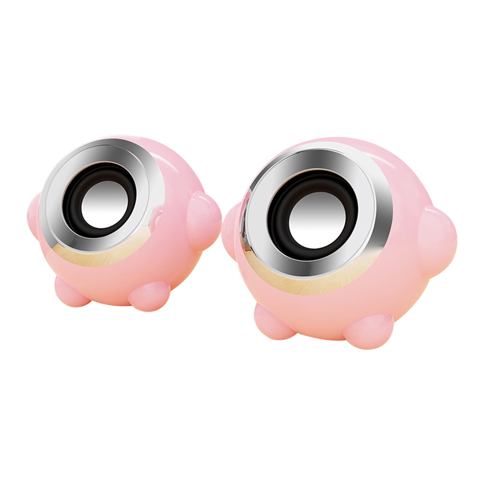 ZFYXGS A Pair Of Computer Speakers, Desktop Home Wired Laptops, Desktop Mini Speakers,cute Active Multimedia Speakers