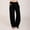 Black, variant on Tqcoqu Women's Casual Cotton Linen Pants Lightweight Summer Loose Fit Elastic Waist Plus Size Solid Lounge Long Trousers,Black,Men's S-XXXL