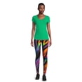 thumbnail image 2 of No Boundaries Juniors Sueded Leggings, 2 of 5