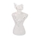thumbnail image 1 of Exhibidor de collares y pendientes, busto de joyería, estante de almacenamiento de resina, organizador Blanco L, 1 of 7