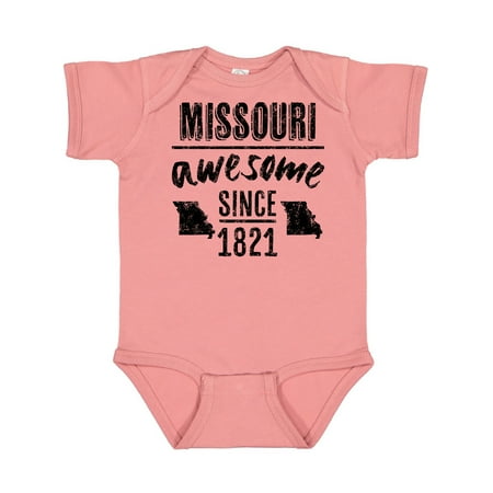 

Inktastic Missouri Awesome Since 1821 Gift Baby Boy or Baby Girl Bodysuit