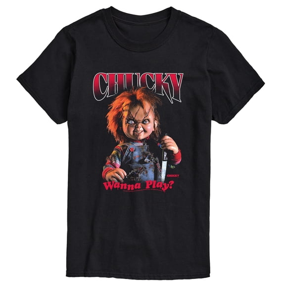 Chucky - Dark Portrait - Men's Short Sleeve Graphic T-Shirt