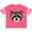 Football Pink and White, variant on Inktastic Raccoon Animal Face Boys or Girls Toddler T-Shirt