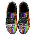 thumbnail image 2 of Stonewall The First Pride Was A Riot Shoes Sneakers for Women Men Black Size 7, 2 of 7