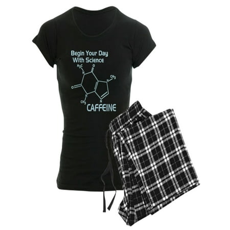 

CafePress - Caffeine Molecule Pajamas - Women s Dark Pajamas
