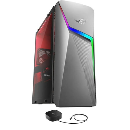 ASUS GL10DH-PH552 Gaming/Entertainment Desktop PC (AMD Ryzen 5 3400G 4-Core, NVIDIA GeForce GTX 1650, 16GB RAM, Win 10 Home) with G5 Essential Dock (Refurbished)