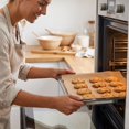 thumbnail image 3 of Parchment Paper Baking Sheets, Nonstick Oven Liner for Baking Pans, Air Fryer, Grilling and Cooking, 12 x 16 Inch Heat Resistant Paper for Home Kitchen Christmas Gifts, 3 of 5