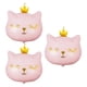 thumbnail image 3 of WORGEOUS 3 unids corona gatito globos dibujos animados gato globos conjunto gato suministros de fiesta de cumpleaños, 3 of 8