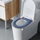 thumbnail image 4 of Thickened Toilet Seat Cushion Sitting Toilet Cover Warm Version Washable Toilet Seat Cushion Household Toilet Collar, 4 of 6