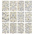thumbnail image 2 of Nail stickers self-adhesive decals 3 3 3, 2 of 5