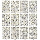 thumbnail image 2 of Nail stickers self-adhesive decals 3 3 3, 2 of 5