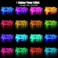 thumbnail image 4 of Rosnek 5M/10M/20M USB Christmas Tree Led String Lights with Smart Bluetooth App Remote Control Christmas Home Decor Fairy Lights Garland, 4 of 10