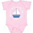 thumbnail image 3 of Inktastic My Gigi Loves Me Sailboat Boys Sailing Boys Baby Bodysuit, 3 of 5