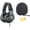 M20X, variant on Audio-Technica ATH-M50x Professional Monitor Headphones - Black Bundle w/ Case