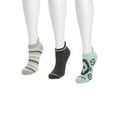 thumbnail image 2 of MUK LUKS Women's Studio Cotton Ankle Socks, 3-Pack, Shoe Size 6-10, 2 of 4