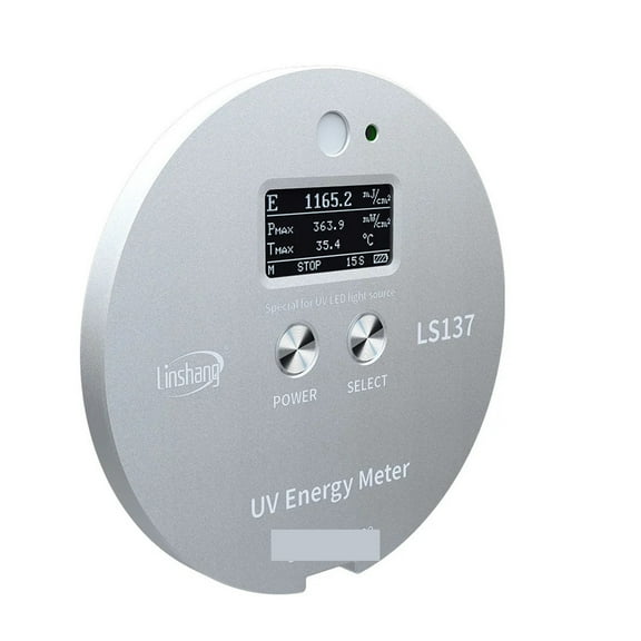 Uv Energy Meter Radiometer, UVA LED Light Sources 137 Measure Energy, Power And Temperature Ultra-small Size High Precision