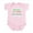Petal Pink, variant on CafePress - Dominican & Italian Infant Creeper - Baby Light Bodysuit, Size Newborn - 24 Months