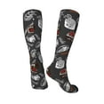 thumbnail image 4 of Daiia Sports Socks Japanese Sushi Hashi Printed Novelty Crew Socks for Men Women Knee High Socks Cotton Socks Soft & Breathable Support Unisex Socks, 4 of 9