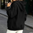 thumbnail image 6 of Njagoc3 Women Hoodies Sweatshirts Sweaters Hooded Oversized Long Sleeve Crewneck Shirts Fall Winter Outfits Pocket, 6 of 6