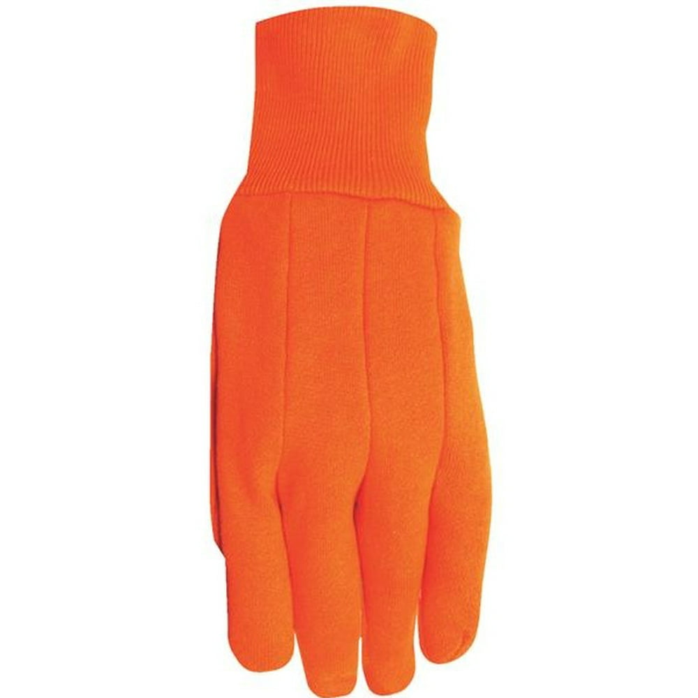 MidWest Gloves & Gear Blaze Orange Jersey Glove