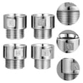 thumbnail image 3 of 4pcs Universal Faucet Shower Hose Adapter Spray Head Electroplated Adapter, 3 of 6