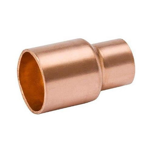 NIBCO 3/4 In. x 1/2 In. Reducing Copper Coupling with Stop W00765D