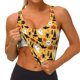 thumbnail image 3 of Fotbe Halloween Ghost Pumpkin Sujetador Deportivo Largo sin Aros para Mujer con Almohadillas y Soporte Medio, Transpirable y Absorbente, Camiseta Tipo Chaleco o Tank Top-X-Large, 3 of 8