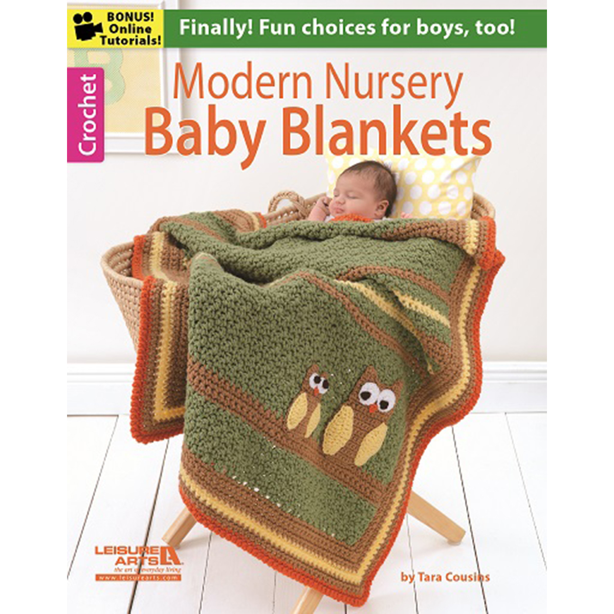 Leisure ArtsModern Nursery Baby Blankets