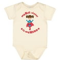 thumbnail image 3 of Inktastic My Big Sister is My Hero Boys or Girls Baby Bodysuit, 3 of 5