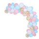 thumbnail image 1 of Kit de globos con forma de arco de cumpleaños, 113 unidades, coloridos, con confeti de látex, 1 of 2