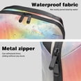 thumbnail image 4 of Turtle Digital Pouch with Oxford Cloth, Waterproof Travel Organizer and Charger Cable Storage Box, 5.9x9.44x3.14 in Digital Storage Bag Pouch, 4 of 6