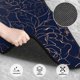 thumbnail image 3 of Fotbe Navy Dark Blue Juego de 4 Tapetes para Auto con Estampado – Alfombrillas de Goma Reforzada, Diseño Antideslizante, Protección para Todo el Año – Vehículos, Autos, Camionetas y SUVs, 3 of 7