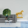 thumbnail image 2 of Figura de escritorio,Estatua de pavo real en estante,escritorio,decoración del hogar,Estatuas de caballos,Estatuas de caballos Figura de caballo Figura de caballo,Esculturas de, 2 of 8