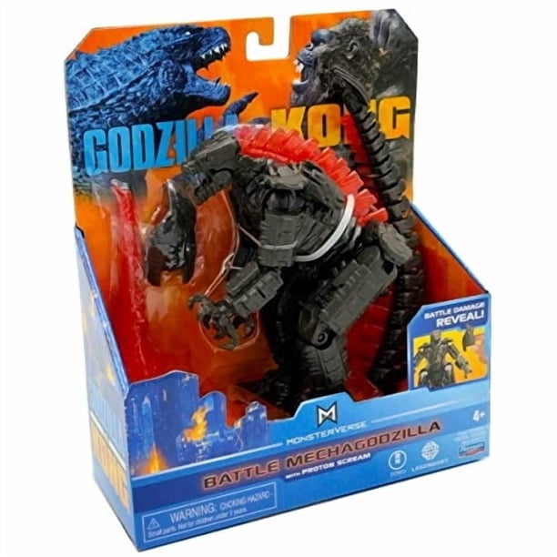 Godzilla vs Kong MonsterVerse Movie Series Figura de acción de 6 pulgadas Battle Mechagodz MonsterVerse MonsterVerse