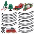 thumbnail image 2 of 1 Set Xmas Rail Train Plaything Funny Electric Track Train Toy (Random Color), 2 of 7