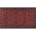 thumbnail image 1 of Ahgly Company Indoor Rectangle Traditional Red Persian Area Rugs, 2' x 5', 1 of 6