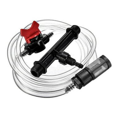 Irrigation Venturi Fertilizing Injector Kit - 3/4 Inch Mixer Injectors for Garden Agriculture Water Drip Tube
