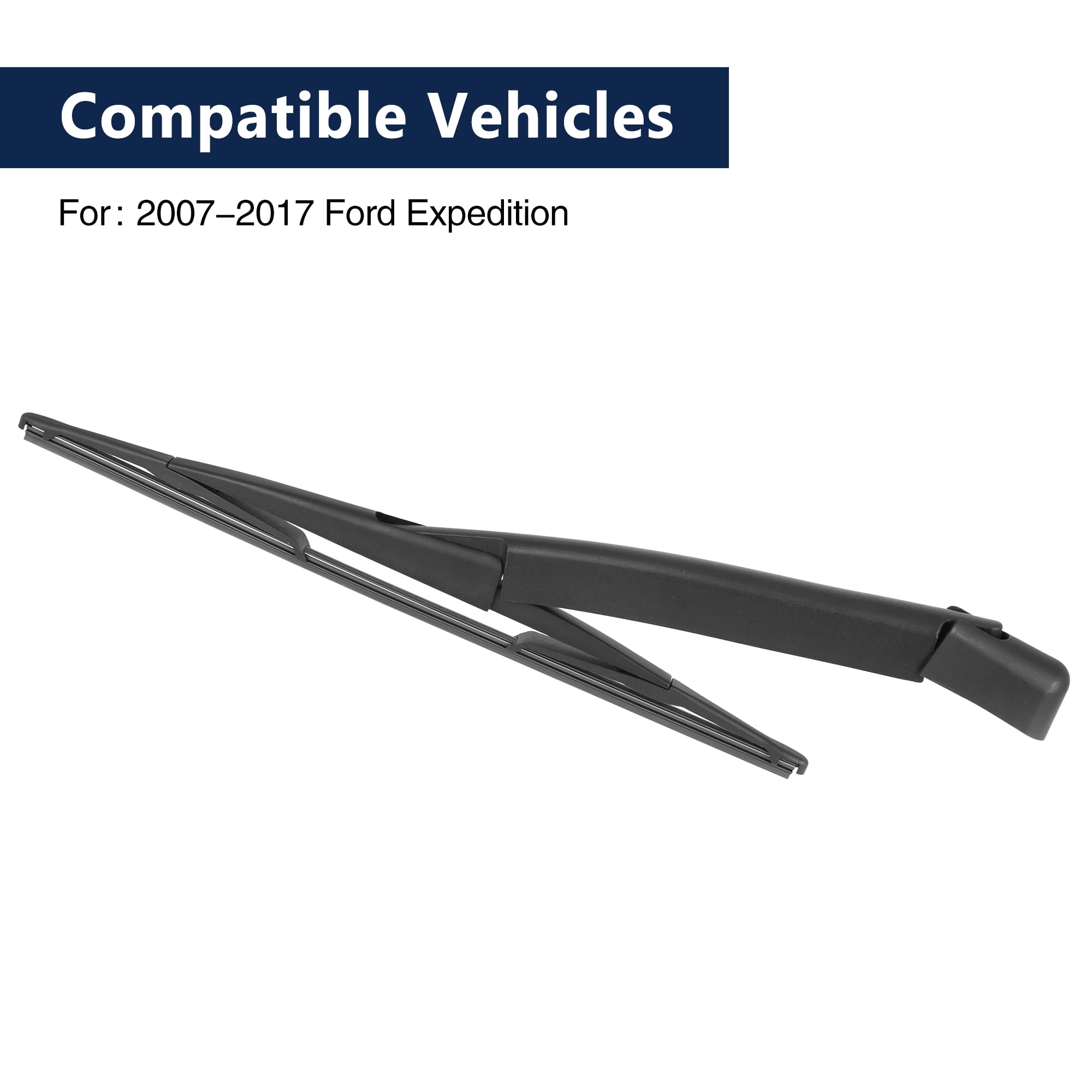 REGALWOVEN Automotive Rear Windshield Wiper Blade Arm Set for Ford Expedition 2007-2016 16 inch