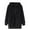 Black, variant on QUYUON Fleece Hoodies for Women 2023 Fashion Fuzzy Warm Casual Loose Hooded Sweatshirt Hoodies with Pockets Long Sleeve Sweatshirt Outerwear Drawstring Lightweight Sweater Coat Black 3XL