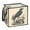 Crow And Skull, variant on Home Organizer Foldable Fabric Storage Bin With Handle Gourds Pine Cones