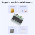 thumbnail image 4 of 2X Módulo de Interruptor de Relé Tuya Smart Zigbee de 6 Canales Módulo de Control de Electrodomésticos de Control Remoto Compatible con Control de Motor de 3 Vías, 4 of 5