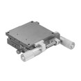 thumbnail image 4 of Ball Guide Linear Stage, Long Service Life Aluminum Alloy  Manual Linear Stage Light Weight  For Optical Equipment, 4 of 8