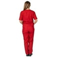 thumbnail image 2 of Two Piece Scrub Set (Red, XXX-Large), 2 of 3