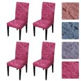 thumbnail image 1 of Labymos 4pcs Printed Chair Cover Soft Milk Silk Home Seat Protector Stretch Anti Dust Watermelon, 1 of 8