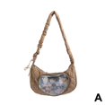 thumbnail image 2 of Bolso de hombro femenino de estilo japonés, bidimensional, para empanadillas, ideal para exhibiciones de cómics, ideal para estudiantes, versátil y suave., 2 of 2